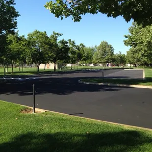 Strong Park parking lot