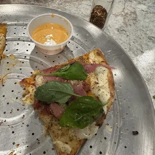 With my added fresh basil from my garden