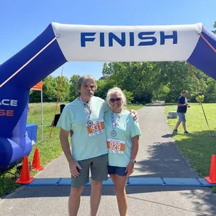 1st 5K ever at age 59! And I placed
