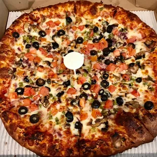 Vegetarian pizza