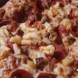 Pepperoni, Sausage and Pineapple