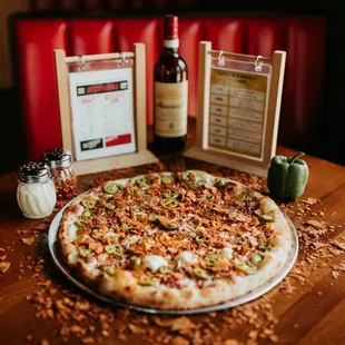 Large Hot and Spicy Pizza