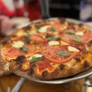 pizza, food