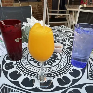 Peach Bellini &amp; tea