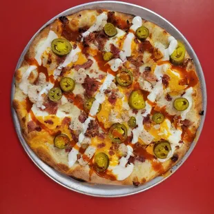Small Mad Dog Pizza.