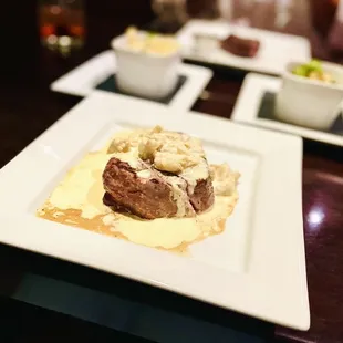 oz Filet Mignon with Crab