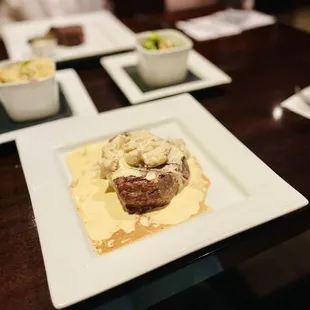oz Filet Mignon with Crab