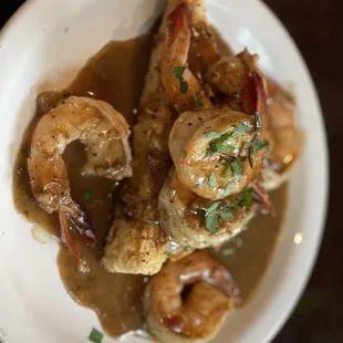 Barbeque Shrimp and Grits