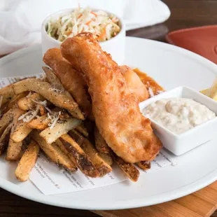 fish and chips, seafood, food, fish