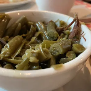 Ham hock in the beans??