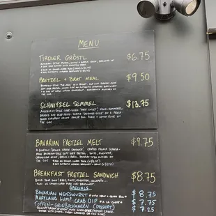 Menus
