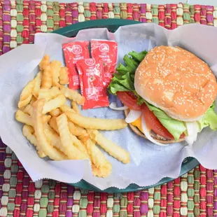 Cheeseburger &amp; Fries