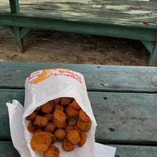 This fried okra is amazingly delicious