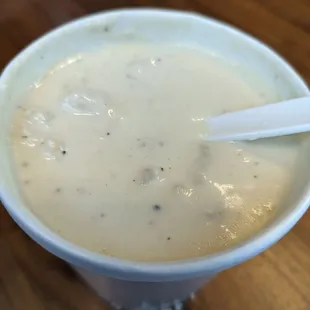 Clam chowder