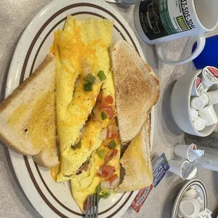 Veggie omelette