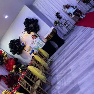 Not the birthday boy, but a seat made fit for a King!