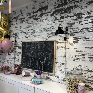 Space for food or presents