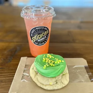 Painted Desert Lemonade and Cookie