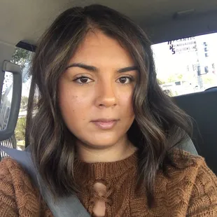 Love my new long bob with high lights