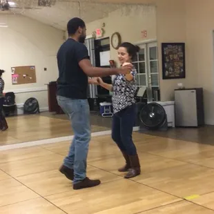 Bachata lesson