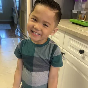 My oldest haircut which was done by Alex