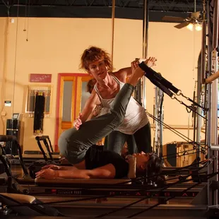 Short Spine Massage on the Allegro Tower of Power