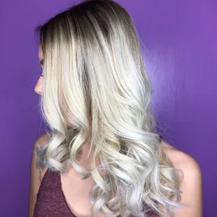Stunning Shadowed root ombre by #Ellierouge
