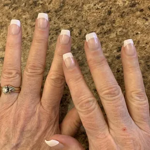 Best French manicure EVER!