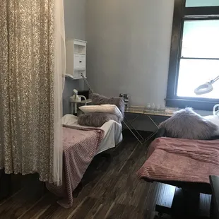 Esthetician/skin care room