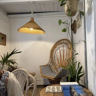 interior, sushi and sashimi