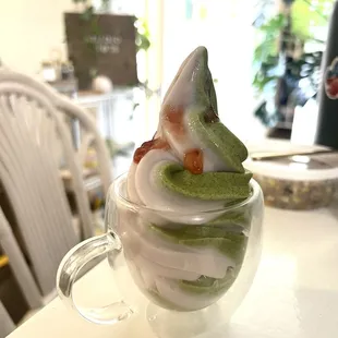 Matcha Swirl (12 grams of protein per serving!)