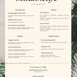 Food Menu