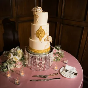 Our gorgeous cake (&amp; delicious too!) from sketch to creation - thank you BethAnn