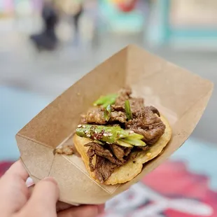 Scallion Pancake Tostada
