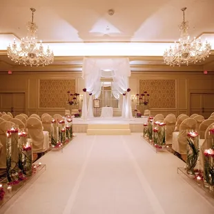 Chuppah for wedding ceremony