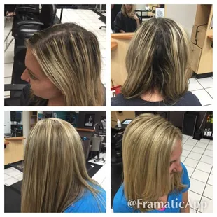 Another "natural" blonde!! By stylist Ashleigh Dean
