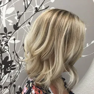 Beautiful balayage by stylist Ashleigh Dean