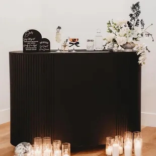 Bar setup from an event