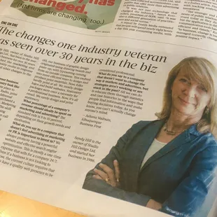 Making news at Studio Hill Design.