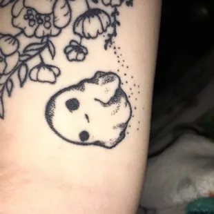My small ghost is my favorite of my three tattoos and the guy who did it was so pleasant and made my experience absolutely wonderful