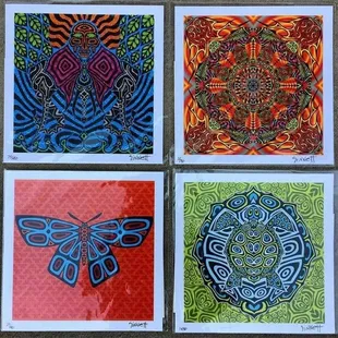 Blotter art by Rick Sinnett