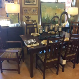 Our new stickley display