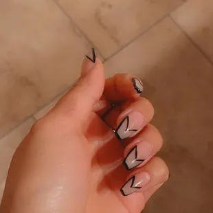 My nails after very thorough dedication from Sophie