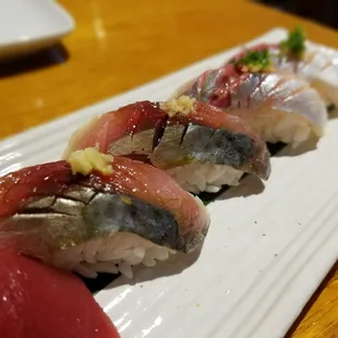 Sawara (King Mackerel) Aji ( Spanish Mackerel)