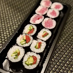 Umi Shiso and Tuna Maki