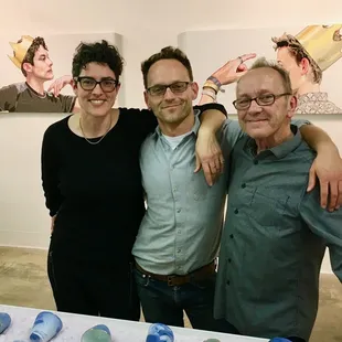 Terry Furry, right, and guest artists Kasper Koczab &amp; Torryea Cummings