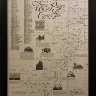 Large Coal Field Map