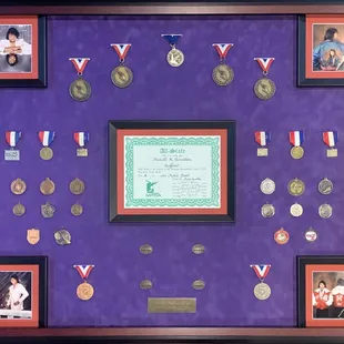Medal Shadowbox