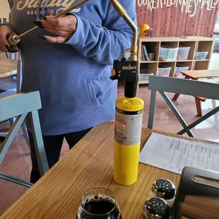 Bierstacheln process for the vanilla porter