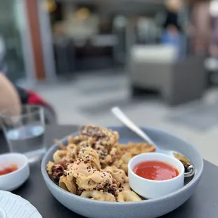 Calamari was perfectly delicious!